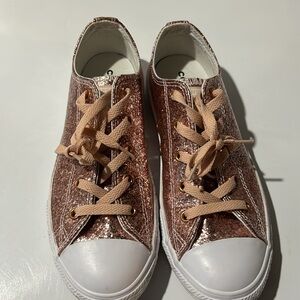 Chuck Taylor All Star Low GS dusk pink glitter size 4